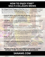 SANAME INTRO PACK - OUR BEST SELLERS P360™ Multi-Collagens & Bone Broths Variety Pack