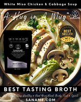 10 x High Protein Meals using SANAME Performance & Immunity Collagen infused Bone Broths