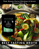 10 x High Protein Meals using SANAME Performance & Immunity Collagen infused Bone Broths