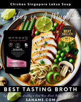 10 x High Protein Meals using SANAME Performance & Immunity Collagen infused Bone Broths