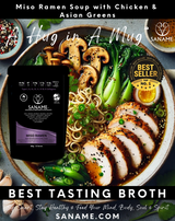 10 x High Protein Meals using SANAME Performance & Immunity Collagen infused Bone Broths
