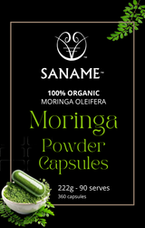 (NEW) ORGANIC MORINGA LEAF POWDER CAPSULES <HALF PRICE - EOFY SALE>