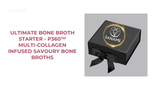 Ultimate BONE BROTH Starter - P360™ Multi-Collagen infused Savoury Bone Broths by@Outfy