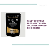 P360™ Spicy Nut Free Satay Multi-Collagen infused Bone Broth by@Outfy