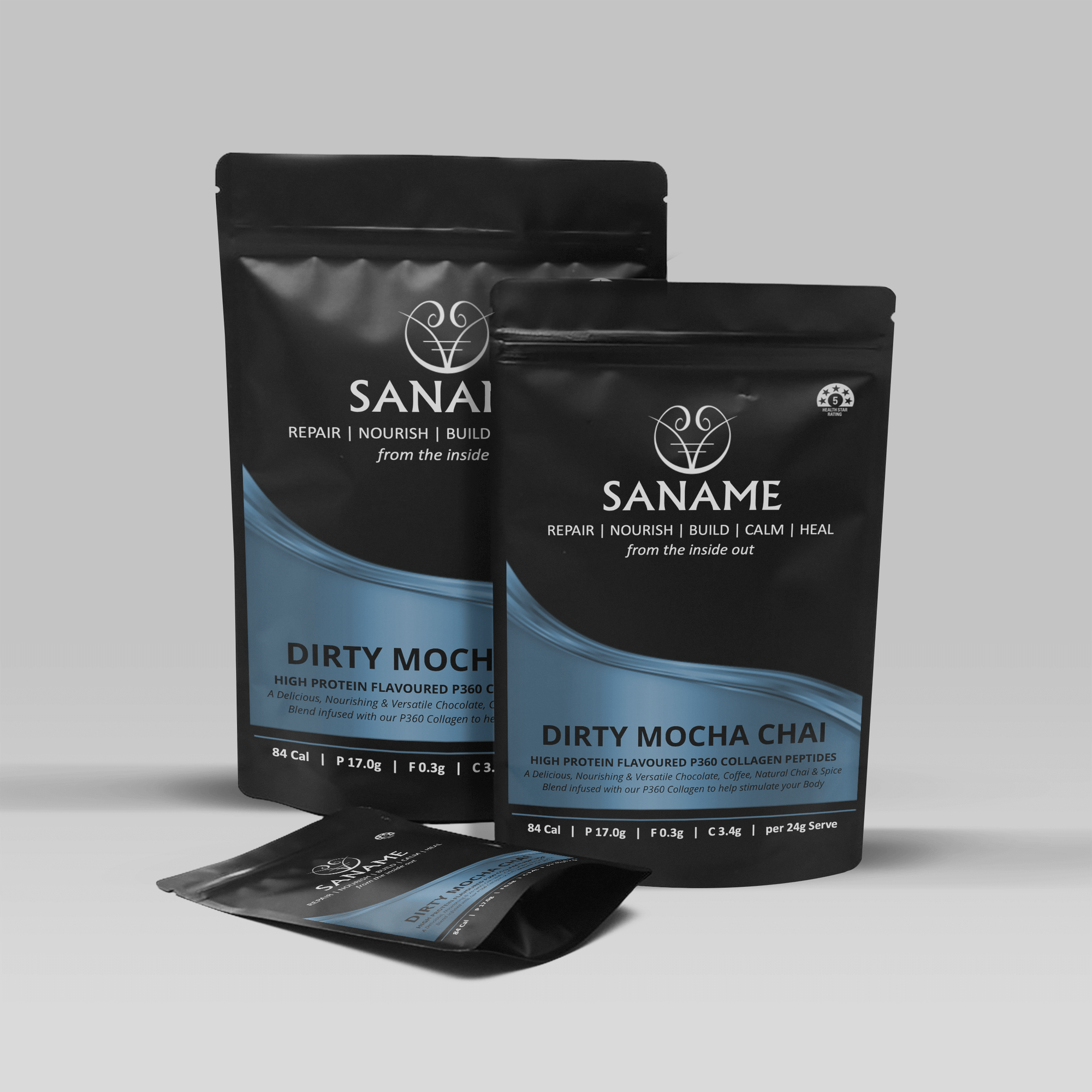 SANAME - P360™ Dirty Mocha Chai Collagen