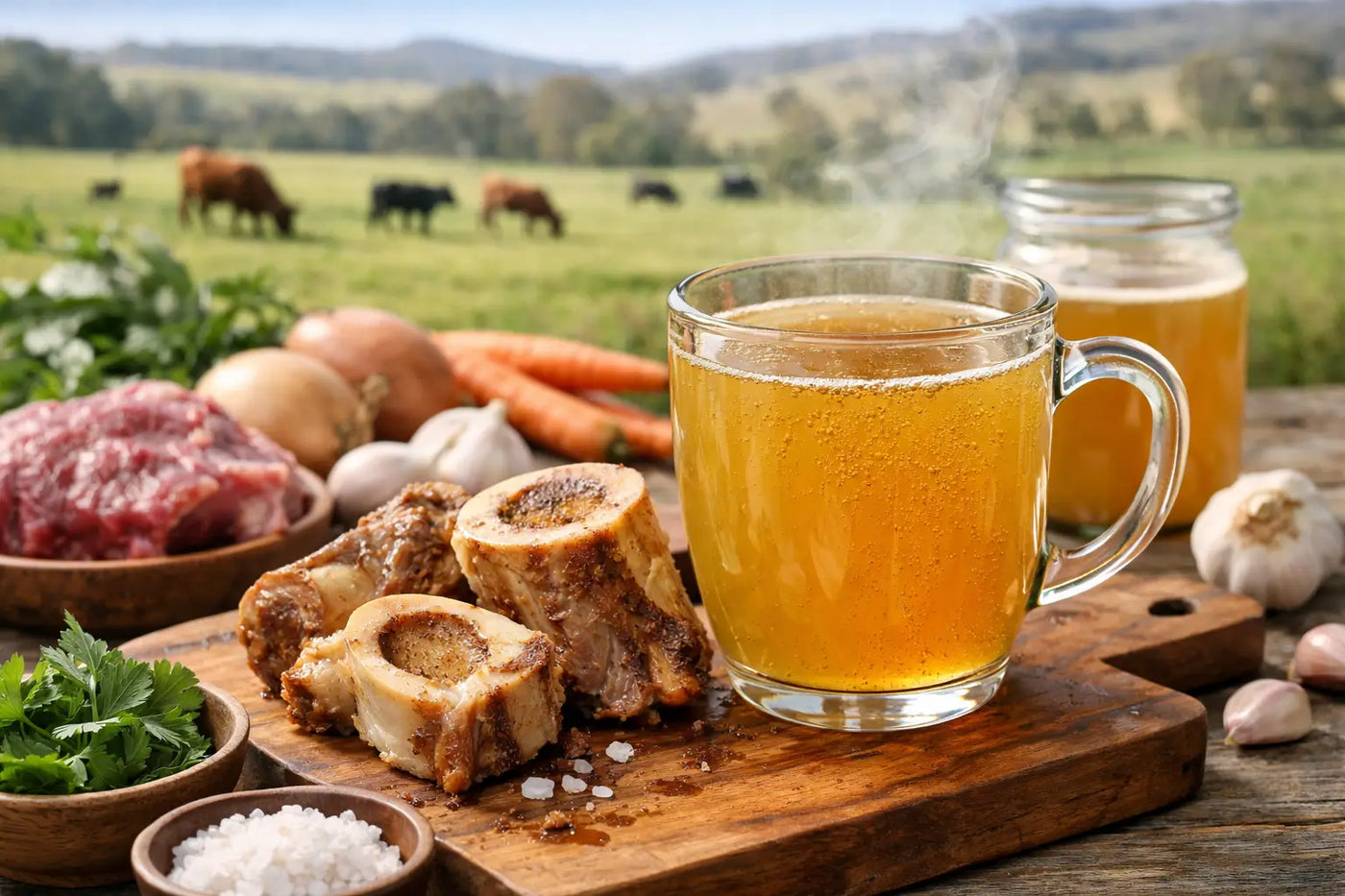 Australian Grass Fed Bone Broth Explained