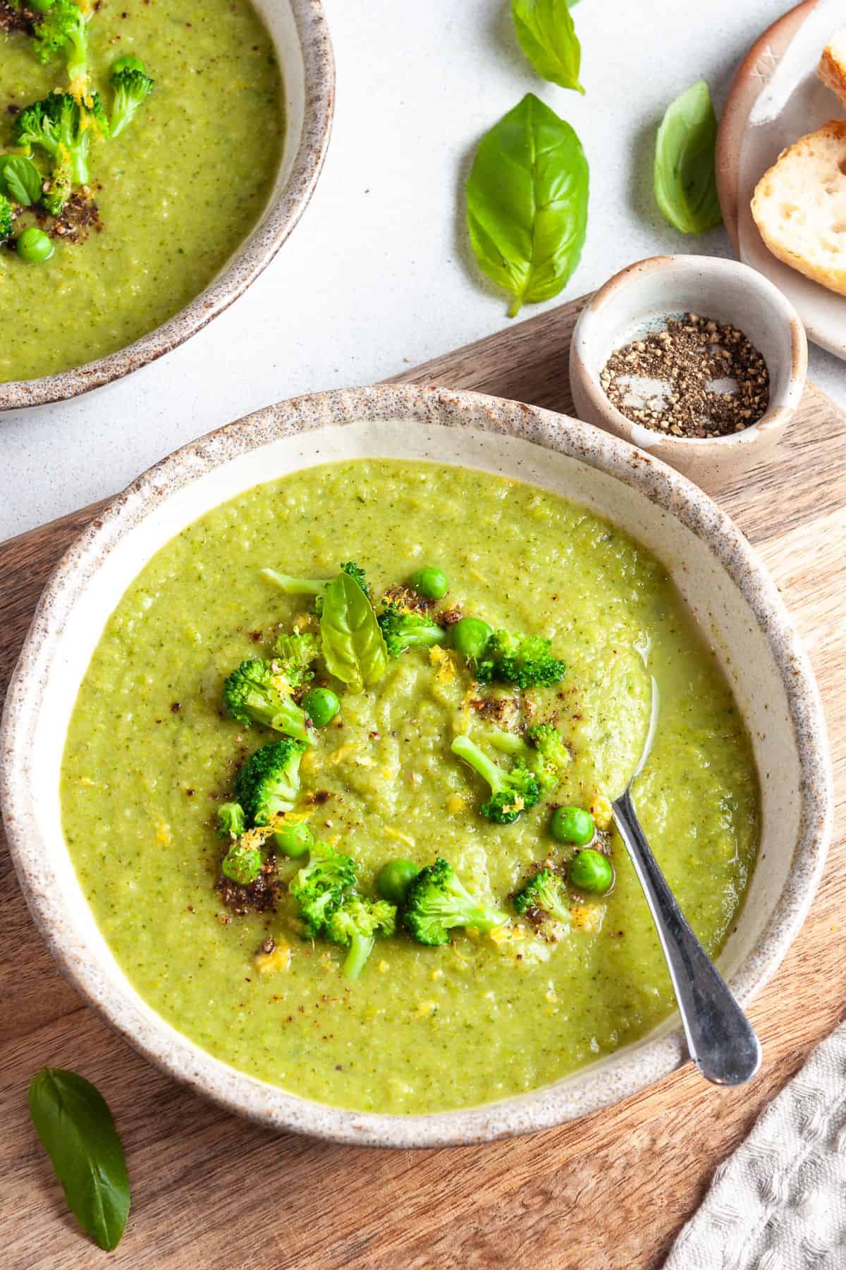 SANAME - Yummy Old School SUPERGREEN Soup infused with White Miso P360™ Collagen Infused BoneBroth