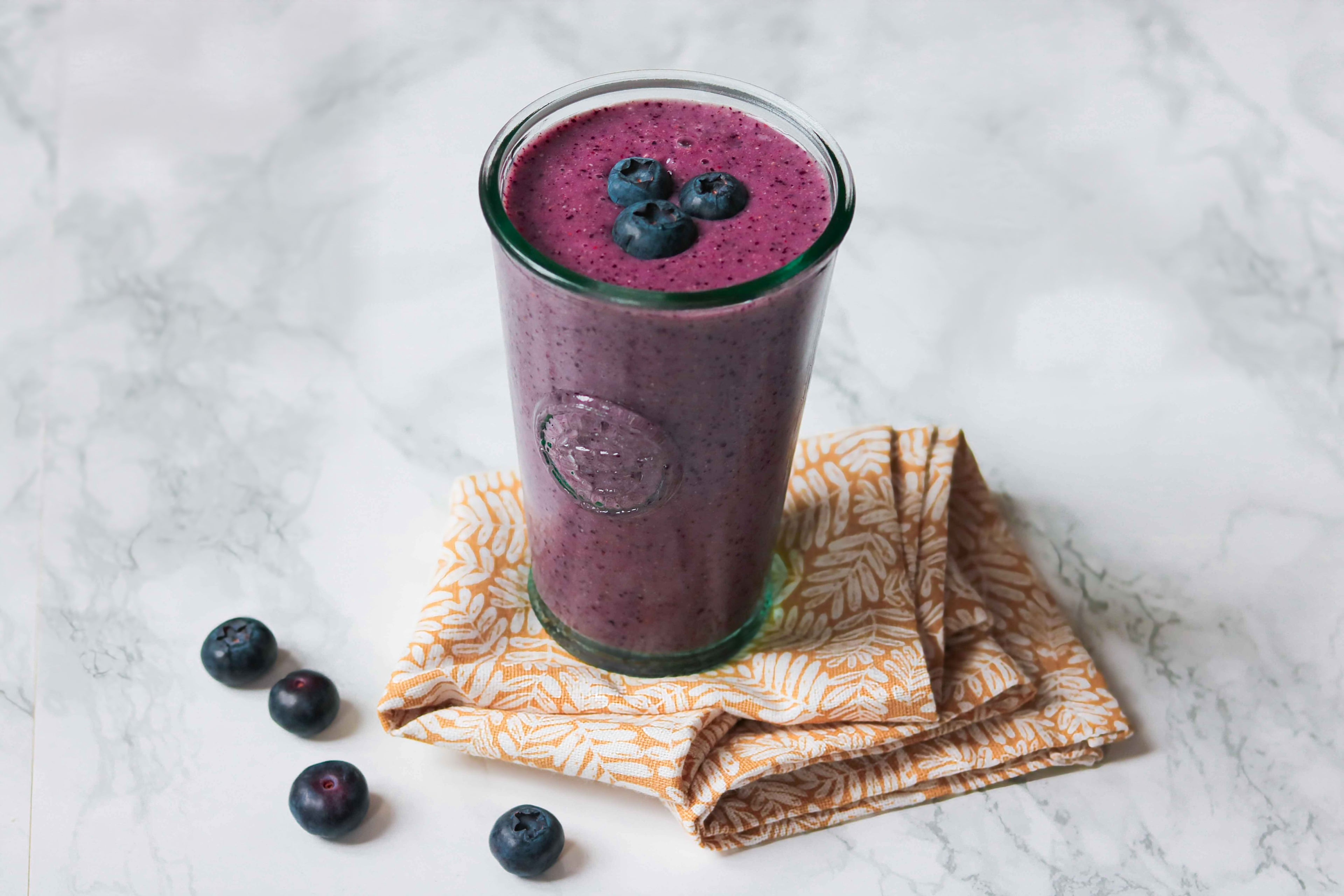 SANAME - Antioxidant Blueberry Protein Smoothie infused with Vanilla P360 Collagen