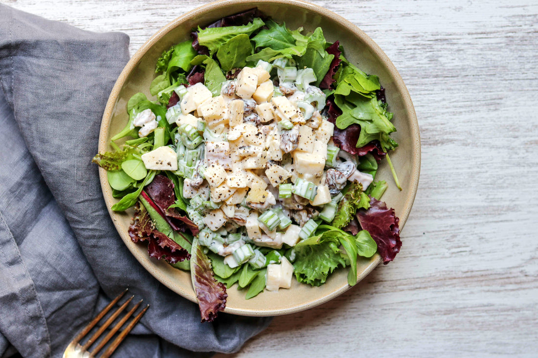 SANAME Waldorf Chicken & Bacon Salad infused with Miso Ramen P360 Collagen BoneBroth