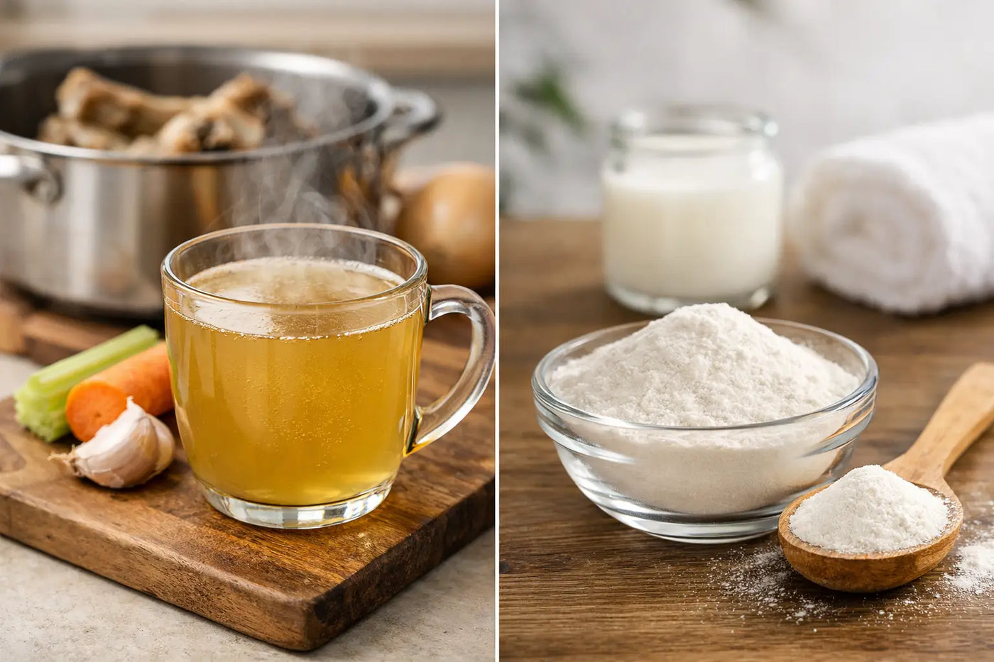 Bone Broth vs Collagen: Which Fits Your Goals?