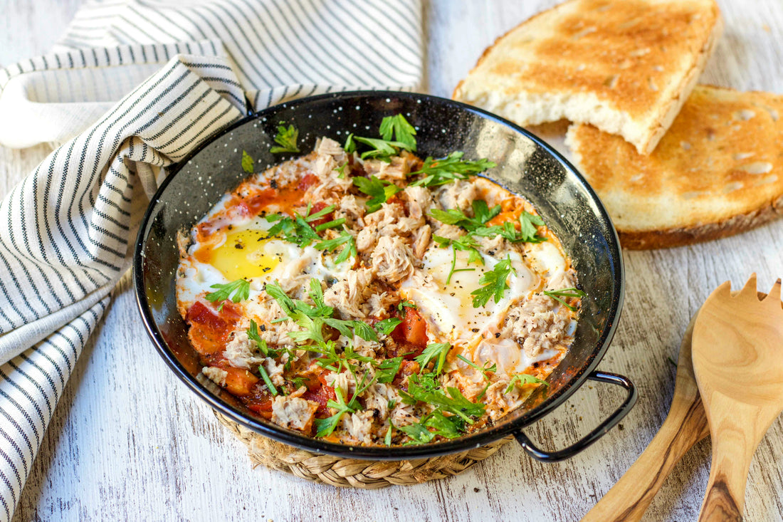 SANAME - Fried Egg & Tomato with Tuna infused with Tom Yum P360 Collagen BoneBroth