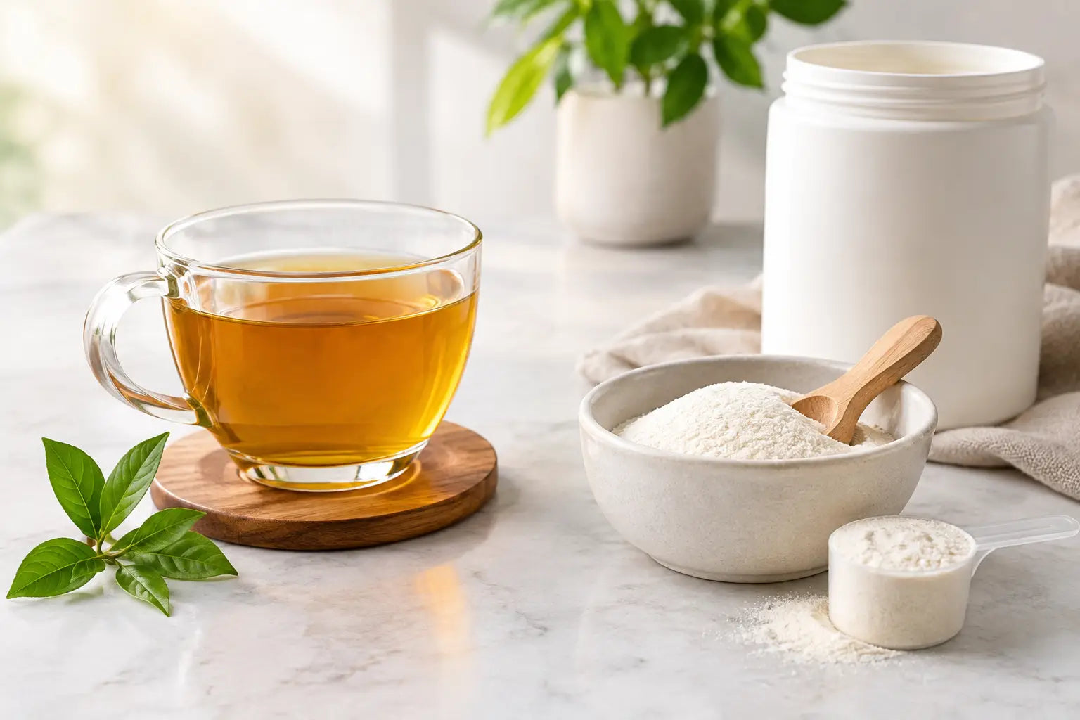 Collagen Tea vs Powder for Your Routine