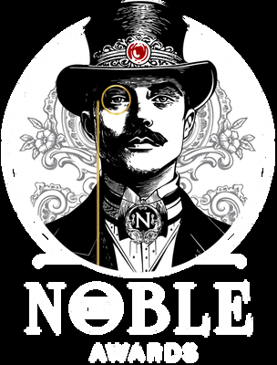 Original official Noble Awards – Global Excellence in Business 2025 recognition artwork
