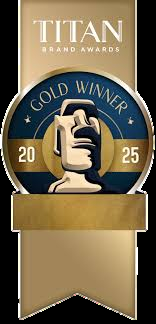 Original official TITAN Brand Awards – Global Brands of The Year 2025 recognition artwork