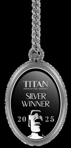 Original official TITAN Innovation Awards – Global Excellence in Innovation 2025 recognition artwork