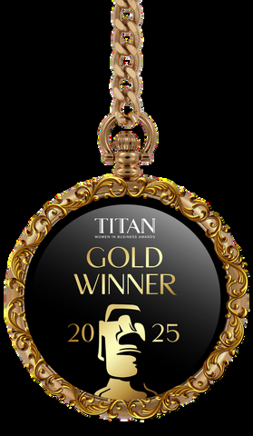 Original official TITAN Women In Business Awards – Global Excellence for Women In Business 2025 recognition artwork