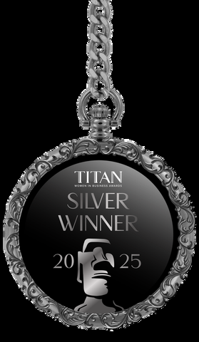 Original official TITAN Women In Business Awards – Global Excellence for Women In Business 2025 recognition artwork