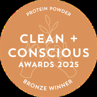 Original official Australian Clean + Conscious Awards 2025 recognition artwork