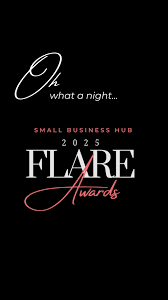 Original official Australian FLARE Awards 2025 recognition artwork