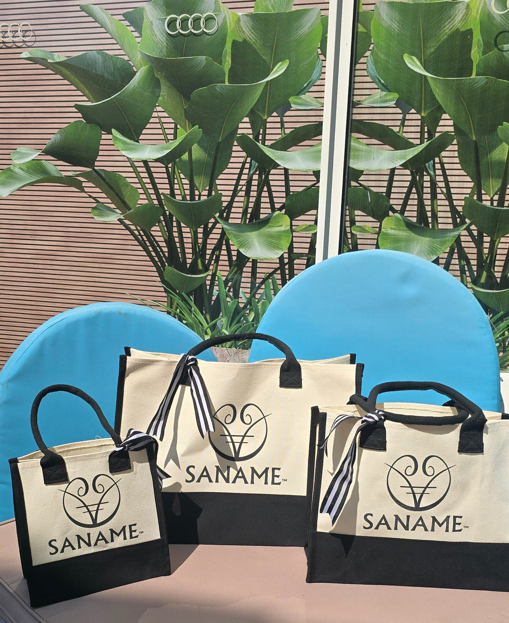 SANAME -Mini, Medium or X-Large - Luxury Totes for all occasions - EVERYDAY Purse, Gym , iPad, Groceries - Your New Favourite Accessory
