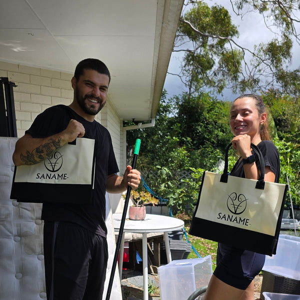 SANAME - Luxury Oversized Beach Tote / Shopper