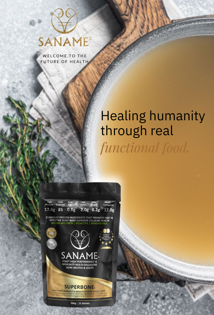 P360®  MINTY LAMB HERBS - World's First & Best - Multi-Collagen infused Lamb Bone Broth