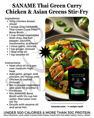 Thai Green Curry Chicken &amp; Asian Greens Stir-Fry
