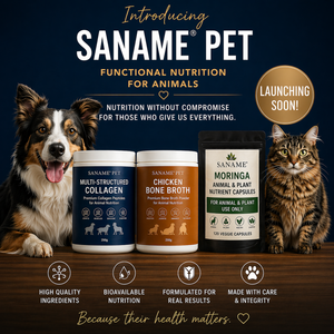 SANAME® PET Range - Moringa Leaf Agriculture & Animal & Plant Nutrient Capsules
