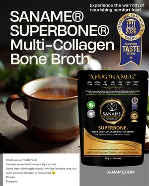 P360® SUPERBONE - World's First & Best - Multi-Collagen infused Chicken Bone Broth