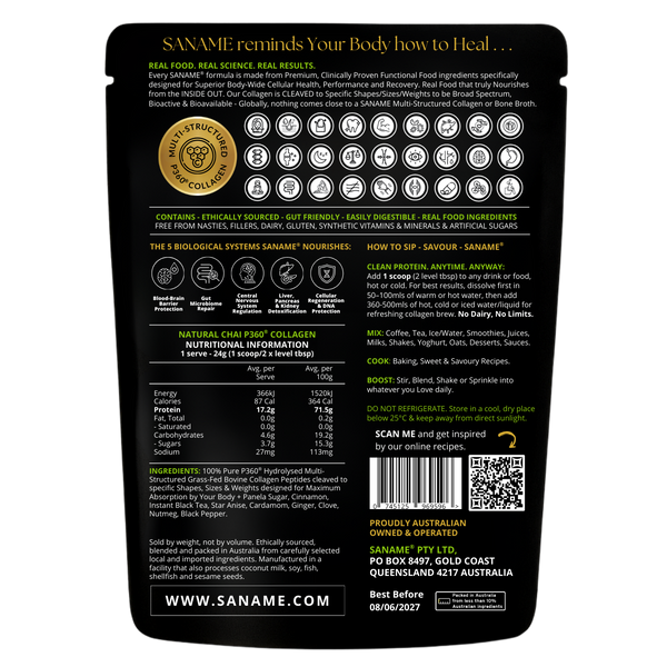 P360® Natural Chai Multi-Collagen