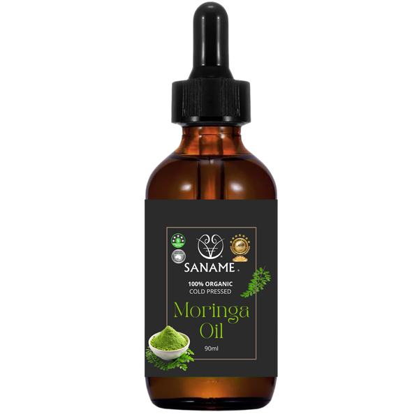 SANAME  - 100% Organic Moringa Skin, Hair, Nail, Lash & Body Oil