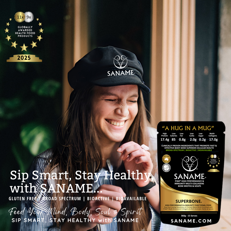 P360™ SUPERBONE - World's First & Best - Multi-Collagen infused Chicken Bone Broth