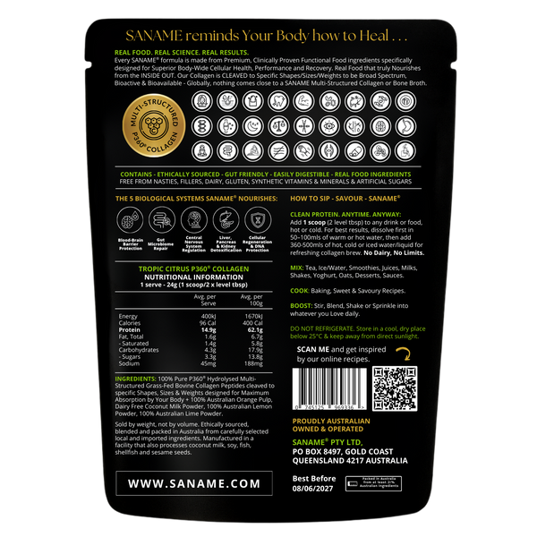 P360® Tropic Citrus Multi-Collagen Water