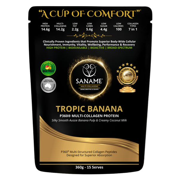 P360® Tropic Banana Multi-Collagen Water