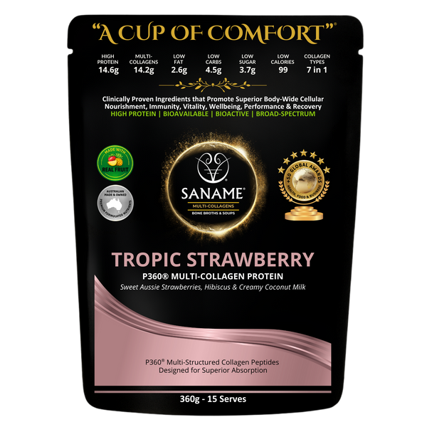 P360® Tropic Strawberry Multi-Collagen Water