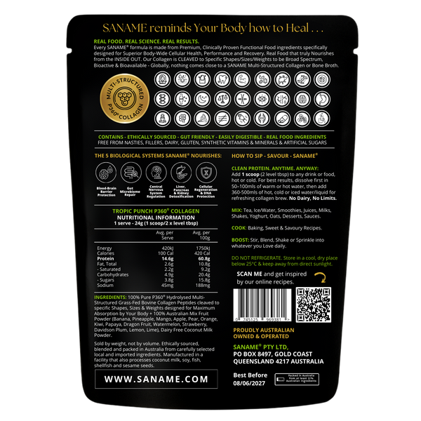 P360® Tropic Punch Multi-Collagen Water