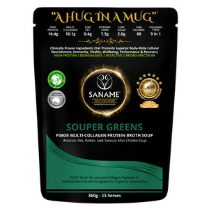 P360® Souper Greens Multi-Collagen Protein Miso Chicken Bone Broth Soup