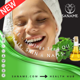 SANAME - Moringa Seed Oil for Lush Hair, Skin & Nails