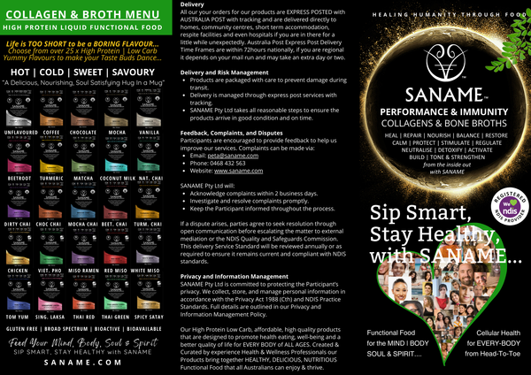 SANAME INTRO PACK - OUR BEST SELLERS P360™ Multi-Collagens & Bone Broths Variety Pack