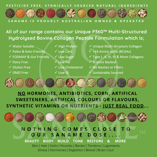 CHEF MATES - 10x24g Pantry Pack - P360™ Multi-Collagen Bone Broths Variety Pack