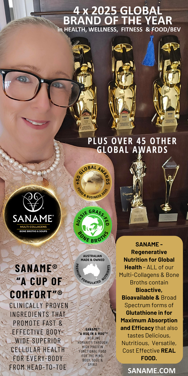 AWARDS -SANAME - 2025: The Most Globally Awarded Functional Health Food Business of the Year