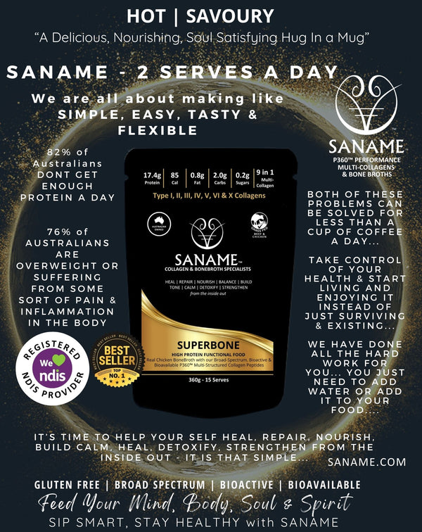 SANAME INTRO PACK - OUR BEST SELLERS P360™ Multi-Collagens & Bone Broths Variety Pack