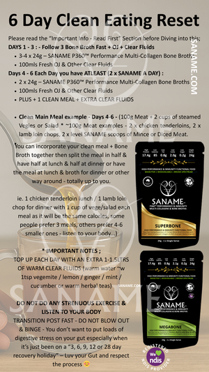 SANAME INTRO PACK - OUR BEST SELLERS P360™ Multi-Collagens & Bone Broths Variety Pack