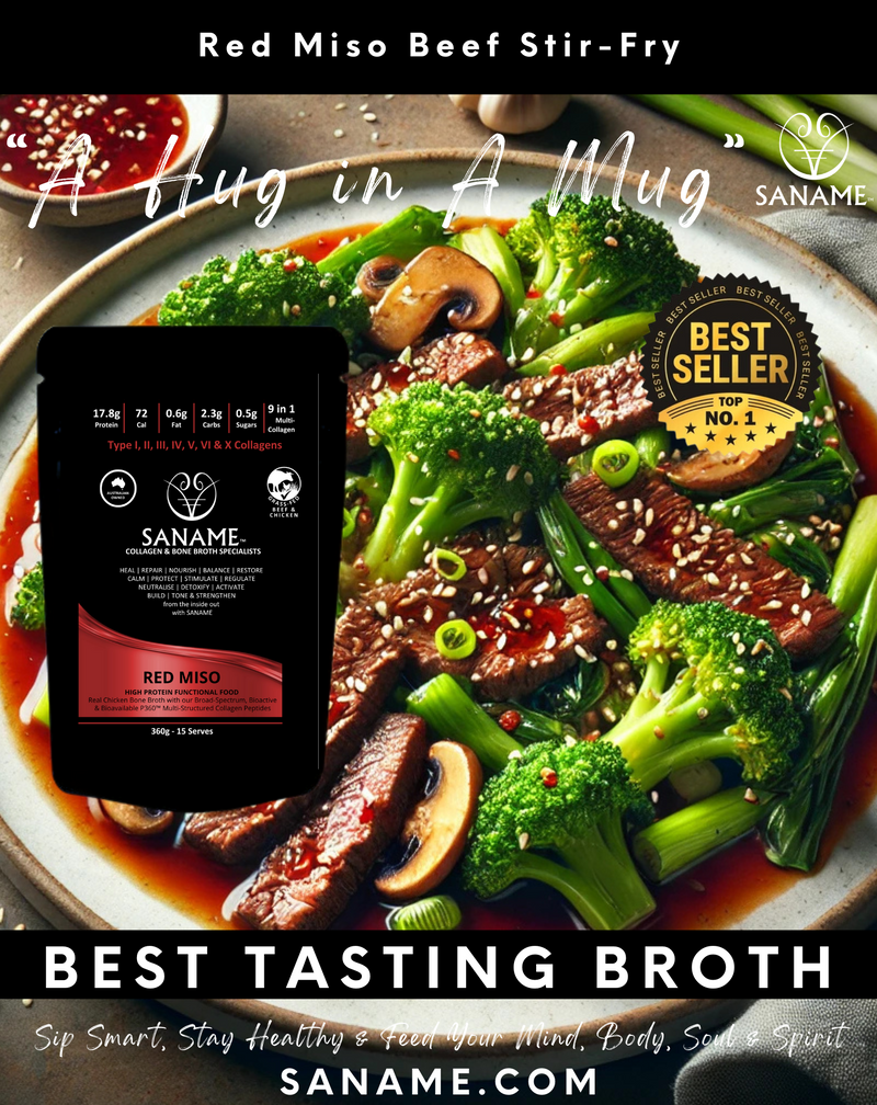 ANOTHER 10 x High-Performance Meals using SANAME Performance & Immunity Collagen infused Bone Broths