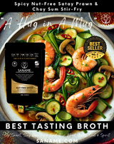 Spicy Nut-Free Satay Prawn & Choy Sum Stir-Fry