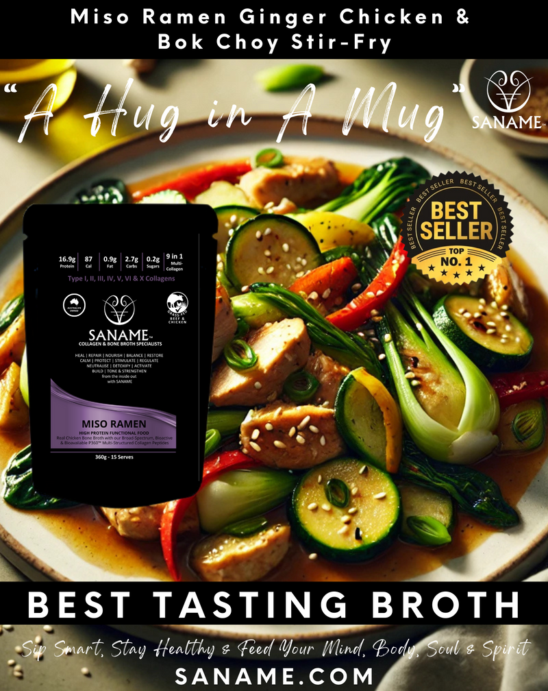 ANOTHER 10 x High-Performance Meals using SANAME Performance & Immunity Collagen infused Bone Broths