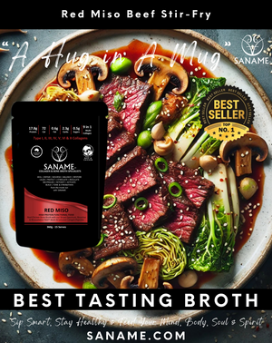 10 x High Protein Meals using SANAME Performance & Immunity Collagen infused Bone Broths