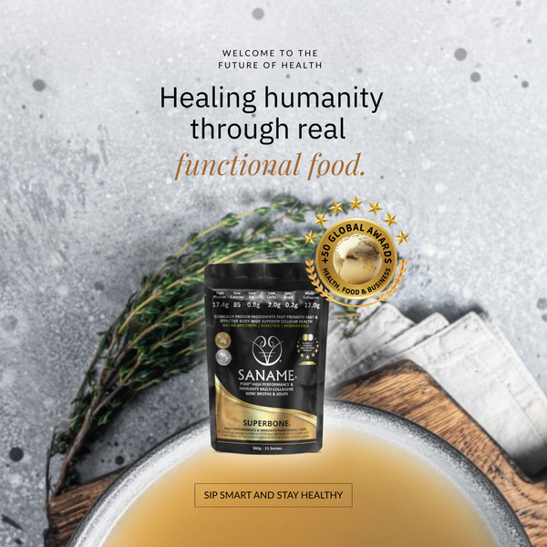 P360® SUPERBONE - World's First & Best - Multi-Collagen infused Chicken Bone Broth