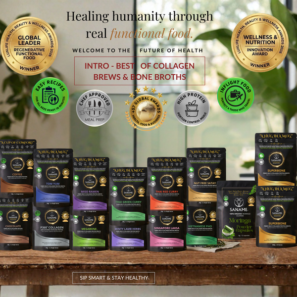 SANAME - Intro Best of P360™ Multi-Collagens & Bone Broths + SUPERGREENS Variety Pack