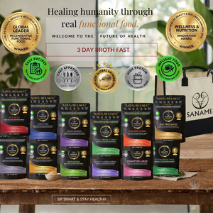 3 DAY BROTH FAST (12 x BROTH Variety Pack) P360™ Performance Multi-Collagen Bone Broths